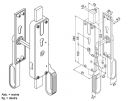 Cariglione pesante per aste 30 x 10 mm