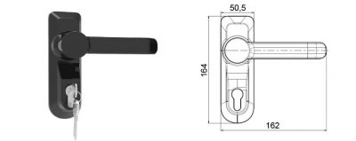 Comandi esterni per maniglioni antipanico Fast Push, Cisa Prestige, Touch-bar, Fast Touch