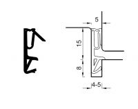 Guarnizione per porte d'ingresso complanari DS6955a 