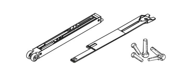 Push-to-open Hawa Porta 100, 40-100 kg