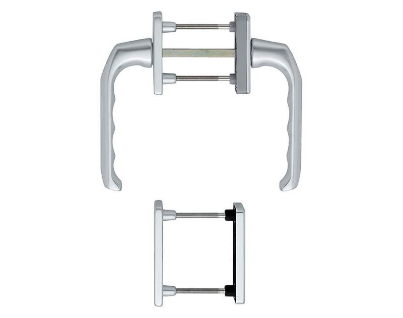 Coppia martelline DK per porte balcone serie London 013/51N/U34/013/51NS/51PNS