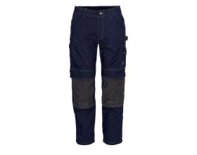 Pantaloni con tasche porta-ginocchiere HARDWEAR blu navy