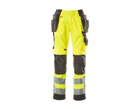 Pantaloni con tasche esterne SAFE SUPREME hi-vis giallo/antracite scuro