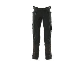Pantaloni con tasche porta-ginocchiere ADVANCED nero