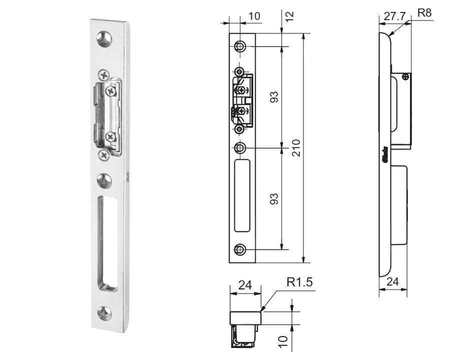 Contropiastra C 1133