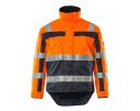 Giacca antifreddo SAFE COMPETE hi-vis arancio/blu navy