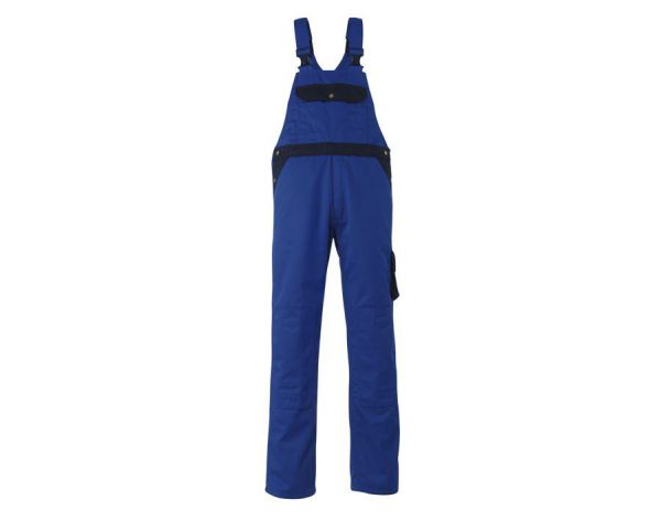 Salopette con tasche porta-ginocchiere IMAGE blu royal/blu navy
