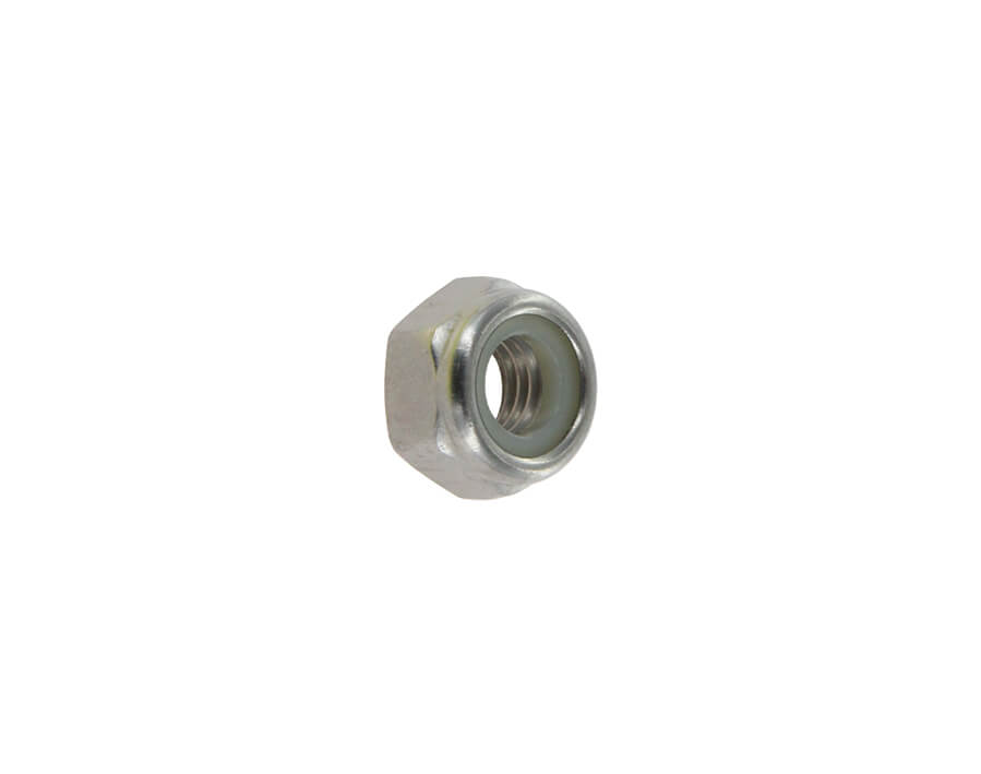 Dadi esagonali autobloccanti con inserto in nylon DIN 985