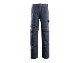 Pantaloni con tasche porta-ginocchiere MULTISAFE blu navy scuro