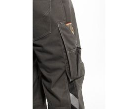 Pantaloni con tasche sulle cosce UNIQUE antracite scuro/nero