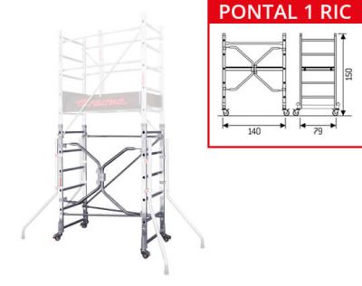 Modulo base richiudibile PONTAL 1 RIC