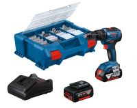 Trapano-avvitatore con percussione a batteria GSB 18V-55 Professional