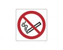 Cartello segnaletico di divieto:
vietato fumare