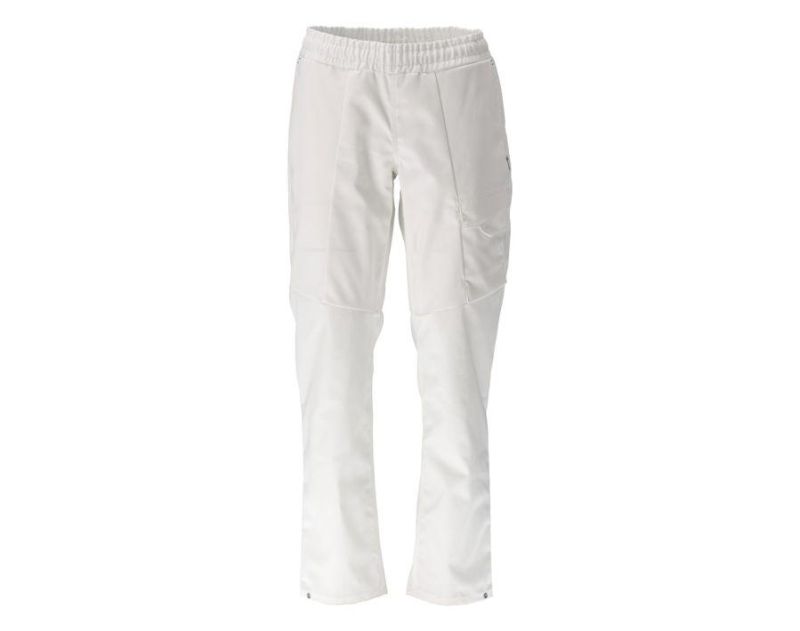 Pantaloni con tasche sulle cosce FOOD & CARE bianco