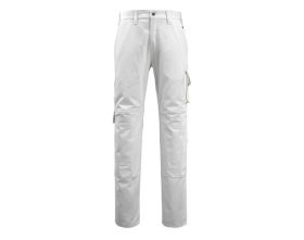 Pantaloni con tasche porta-ginocchiere WORKWEAR bianco