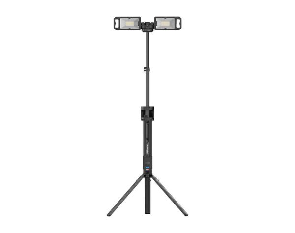 Faretto pieghevole a batteria a LED TOWER 5 CONNECT