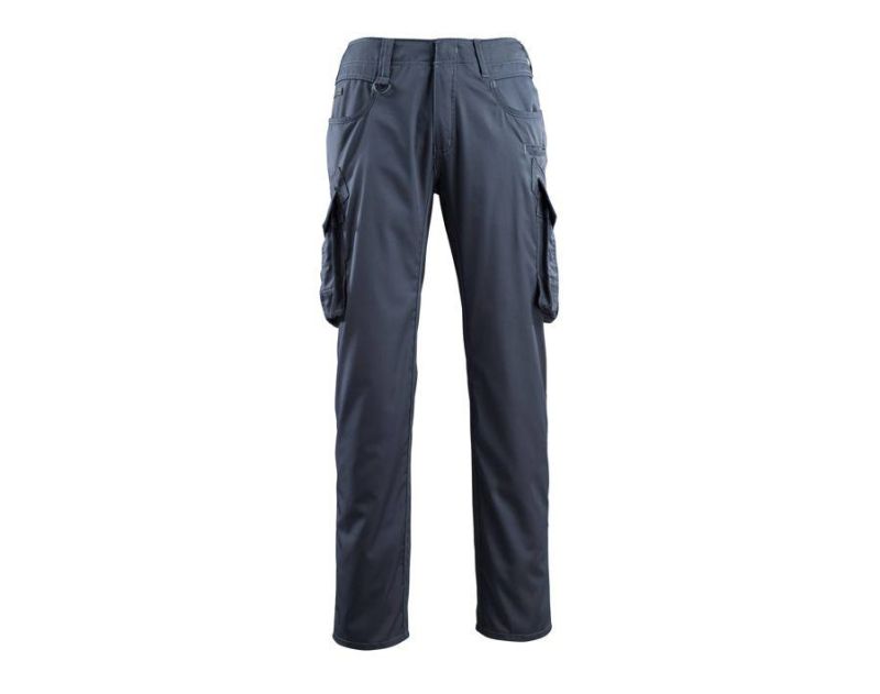 Pantaloni con tasche sulle cosce UNIQUE blu navy scuro