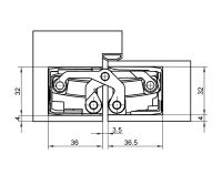 Cerniera TECTUS TE 540 3D 