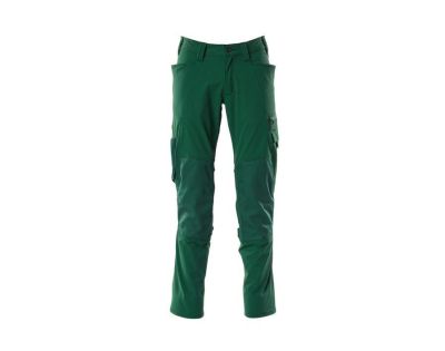 Pantaloni con tasche porta-ginocchiere ACCELERATE verde