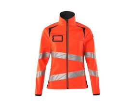 Giacca Softshell ACCELERATE SAFE hi-vis rosso/blu navy scuro