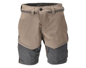 Pantalone corto CUSTOMIZED sabbia scuro/grigio pietra