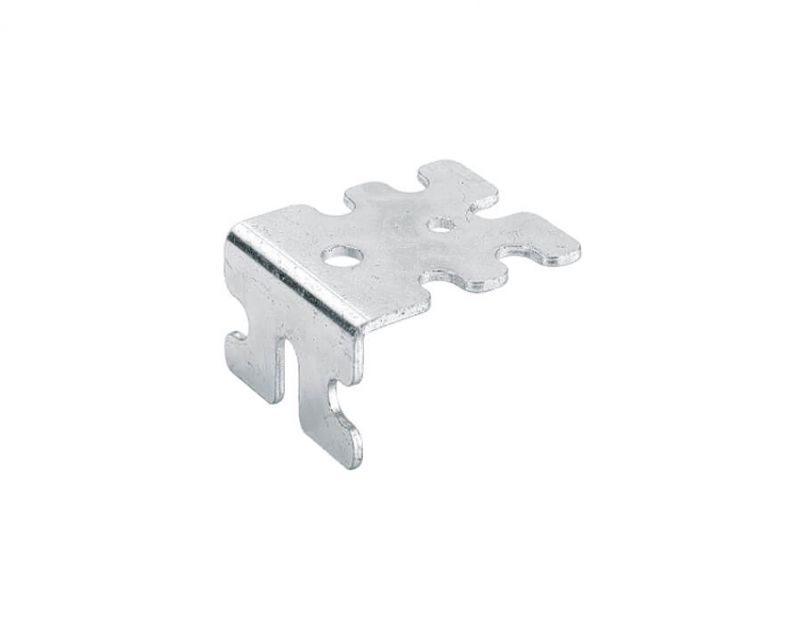 Squadra di giunzione per fori in serie 32 mm