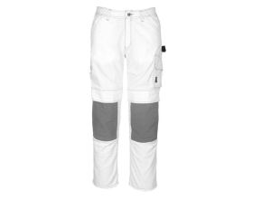 Pantaloni con tasche porta-ginocchiere HARDWEAR bianco