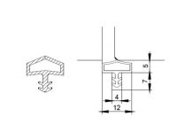 Guarnizione per porte interne M680