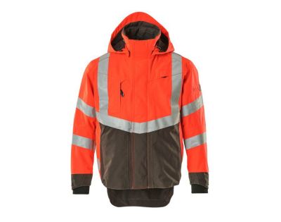 Giacca antivento SAFE SUPREME hi-vis rosso/antracite scuro
