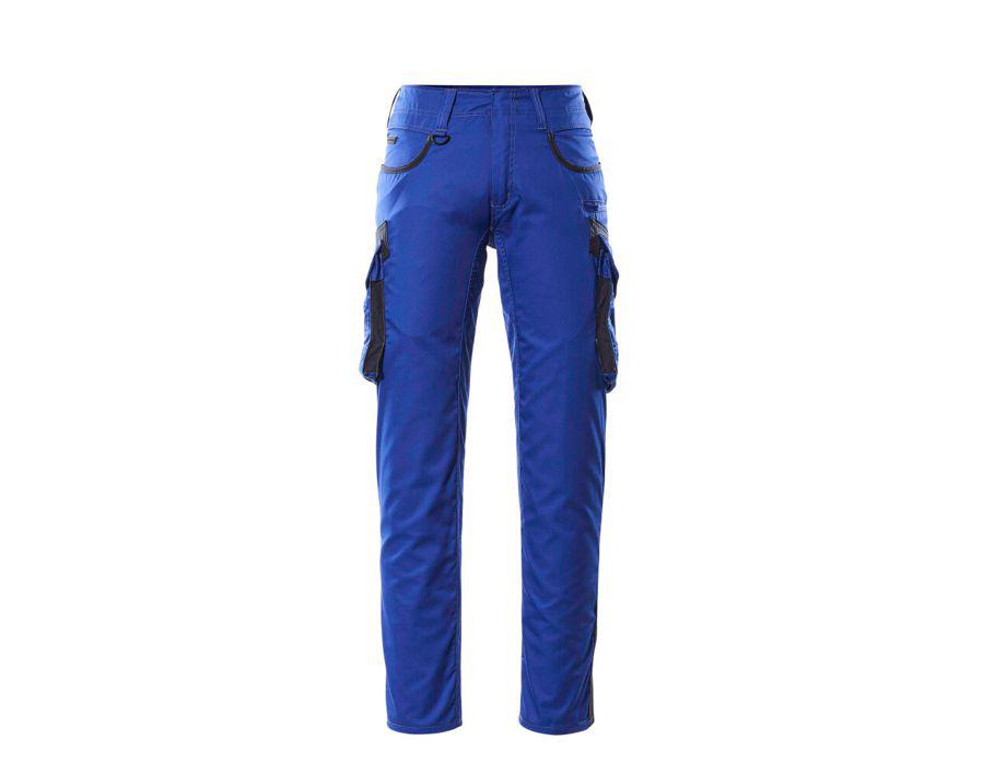Pantaloni con tasche sulle cosce UNIQUE blu royal/blu navy scuro