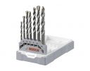 Set di punte per calcestruzzo Silver Percussion da 7 pezzi