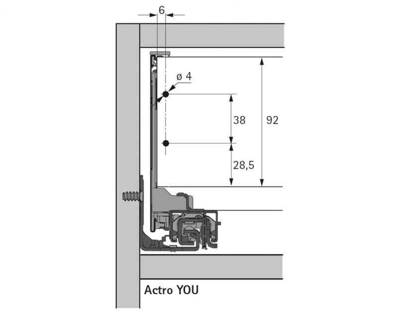 AvanTech YOU antracite - altezza 139 mm