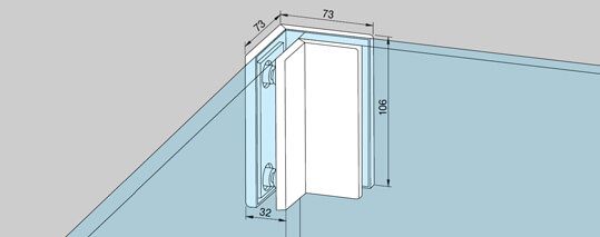 Connettore angolare PT 80 Universal
