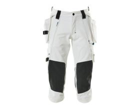 ¾ Pantaloni con tasche esterne ADVANCED bianco