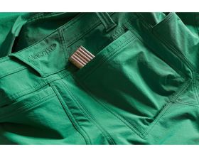 Pantaloni con tasche sulle cosce ACCELERATE verde