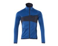 Maglione in pile con chiusura lampo ACCELERATE azzurro/blu navy scuro