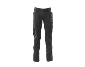 Pantaloni con tasche porta-ginocchiere ACCELERATE nero