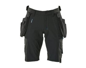 Pantalone corto con tasche esterne ADVANCED nero