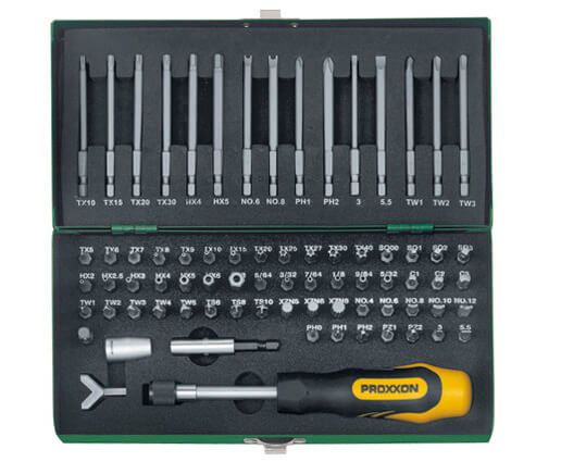 Serie di inserti speciali e di sicurezza da ¼" (6,3 mm) da 75 pz.